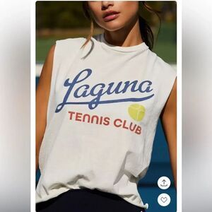 Anthropologie Retro Brand Laguna Tennis t-shirt
